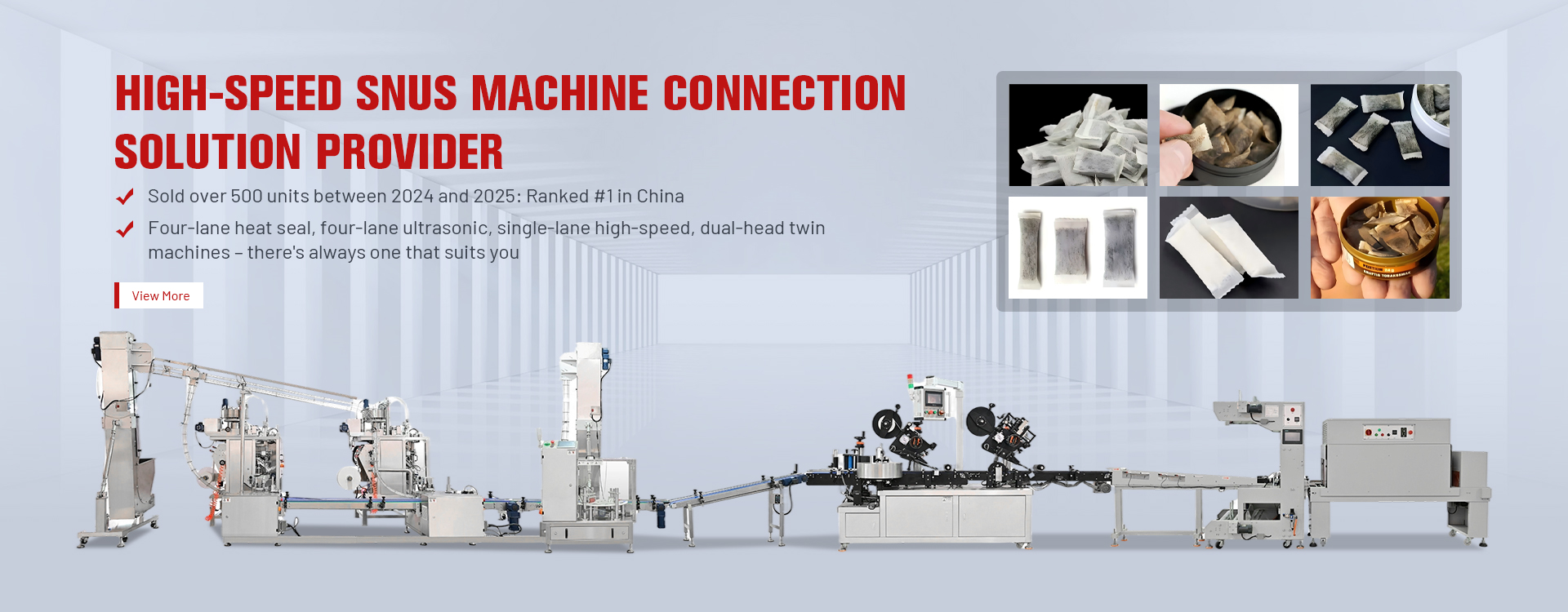 High-Speed Multi-functional Back Sealing Machine