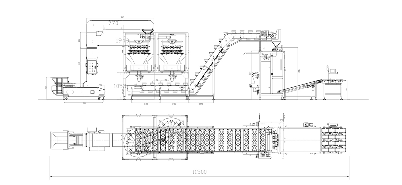Tea Bag Weighing Line Solution