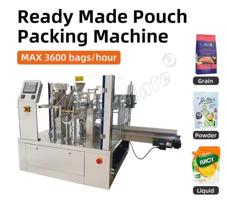 Ready Made Pouch Packing Machine