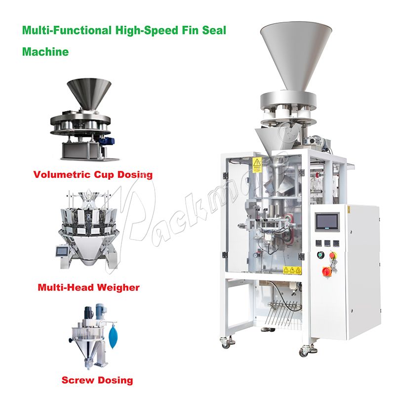 Fully Compatible Multi-Functional Seasoning Food and Medicine High-Speed Fin Seal Machine