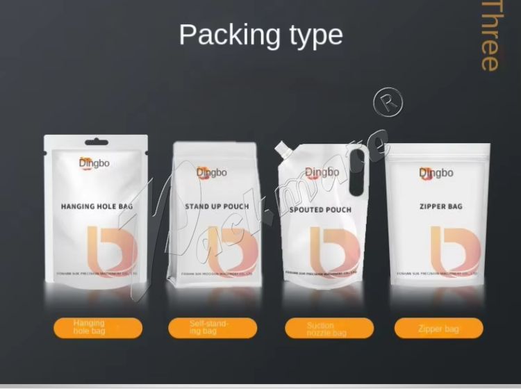 Ready Made Pouch Packing Machine