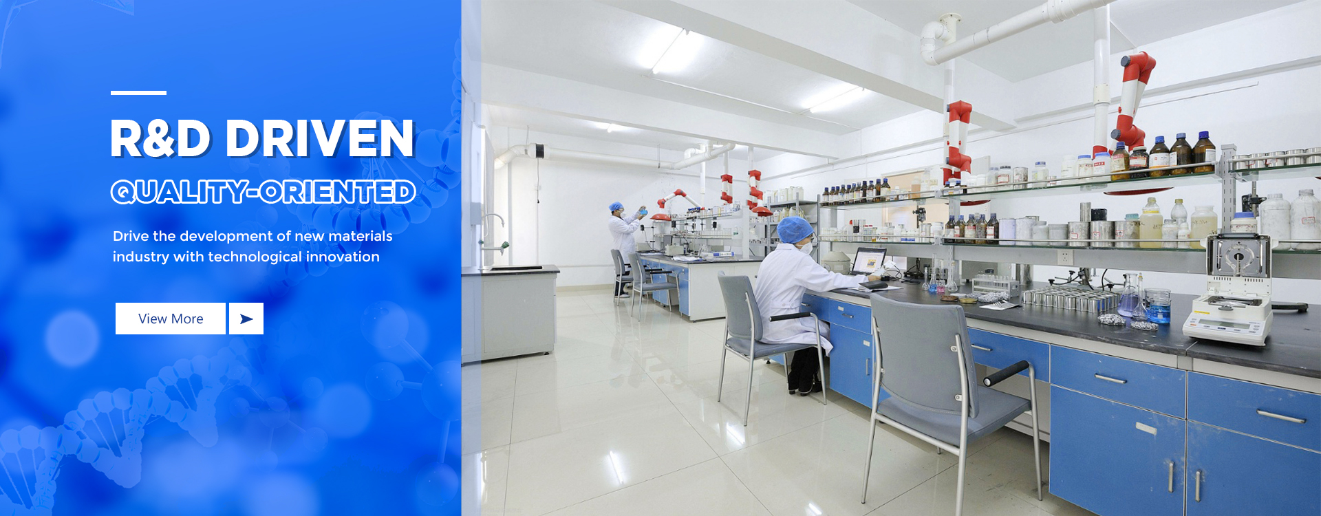 R&D DRIVEN QUALITY-ORIENTED