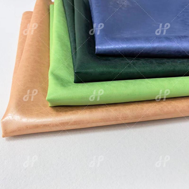 ST014 Recycled Water-based PU, New fashion Smooth Faux Fabric