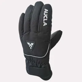 Черные лыжные перчатки