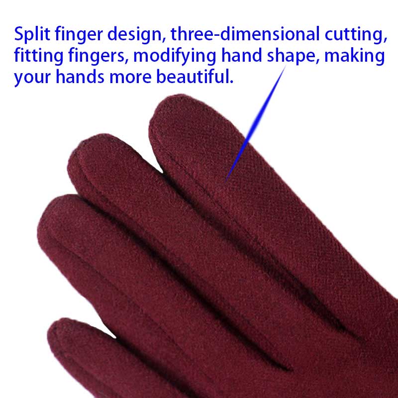 Fashion Plush gloves