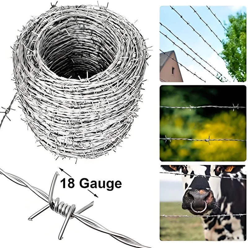 Galvanized Stainless Steel PVC Razor Barbed Wire.