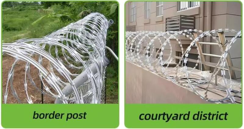 Intermediate Line Posts Razor Wire Understanding Razor Wire: Structure & Uses Explained.