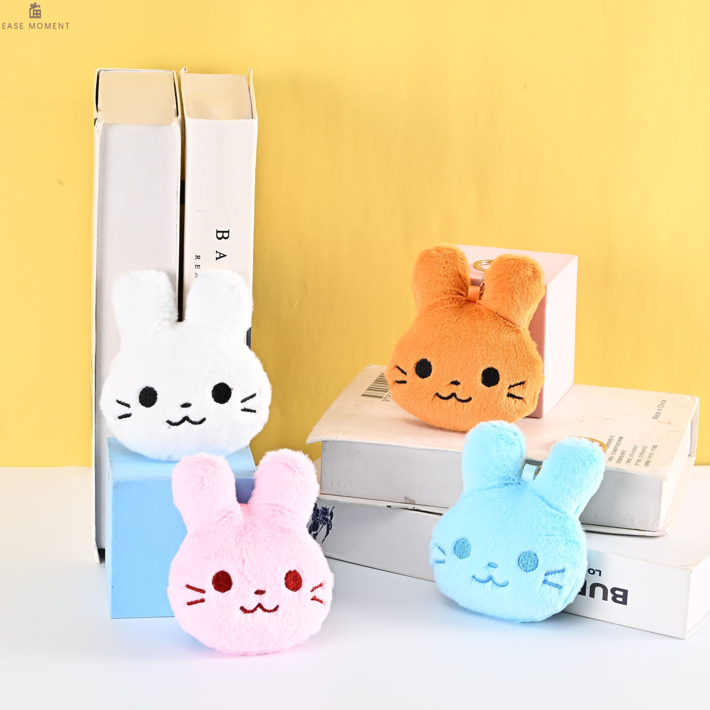Plush Rabbit Single-Sided Mirror