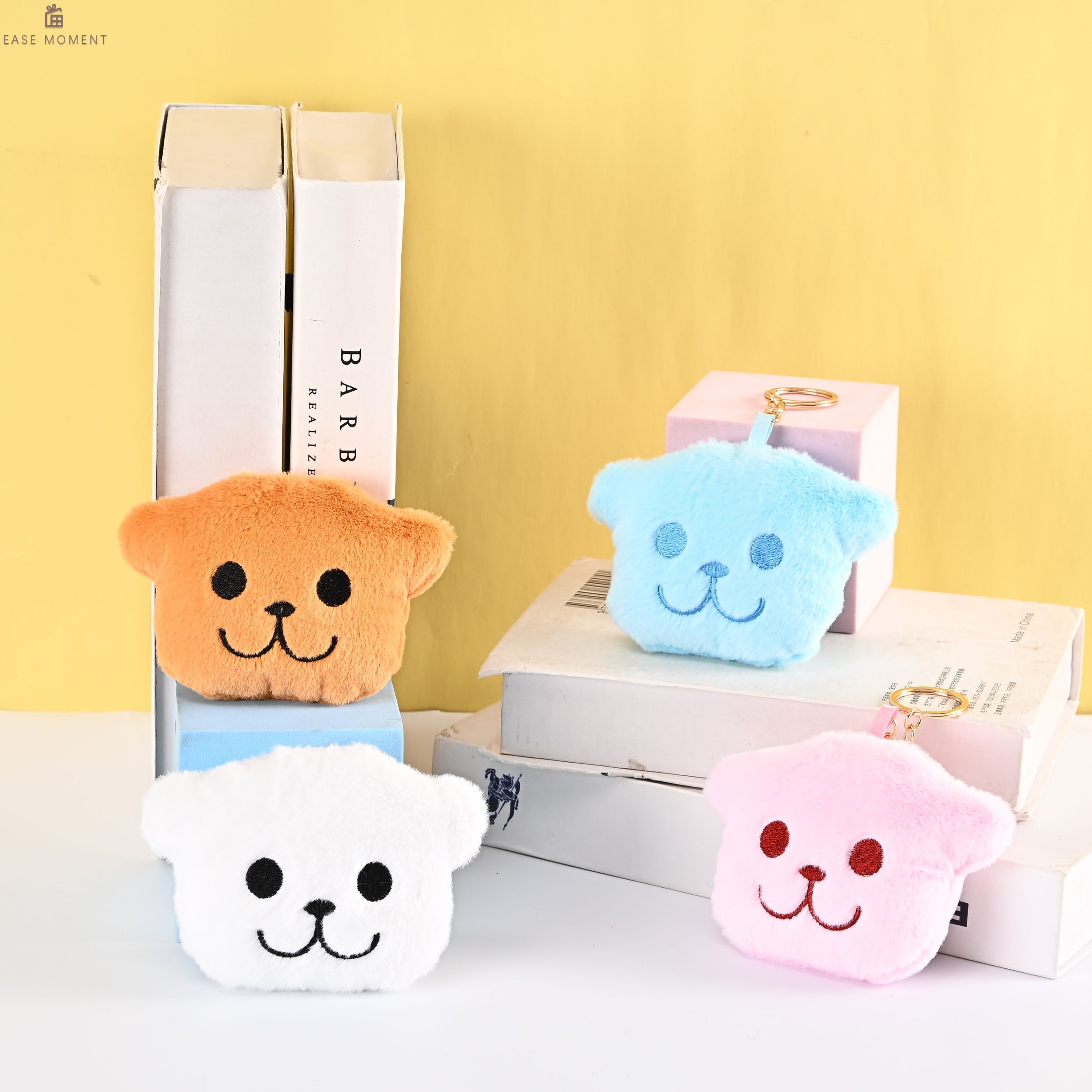 Embroidery Plush Bag-Hanging Mirror