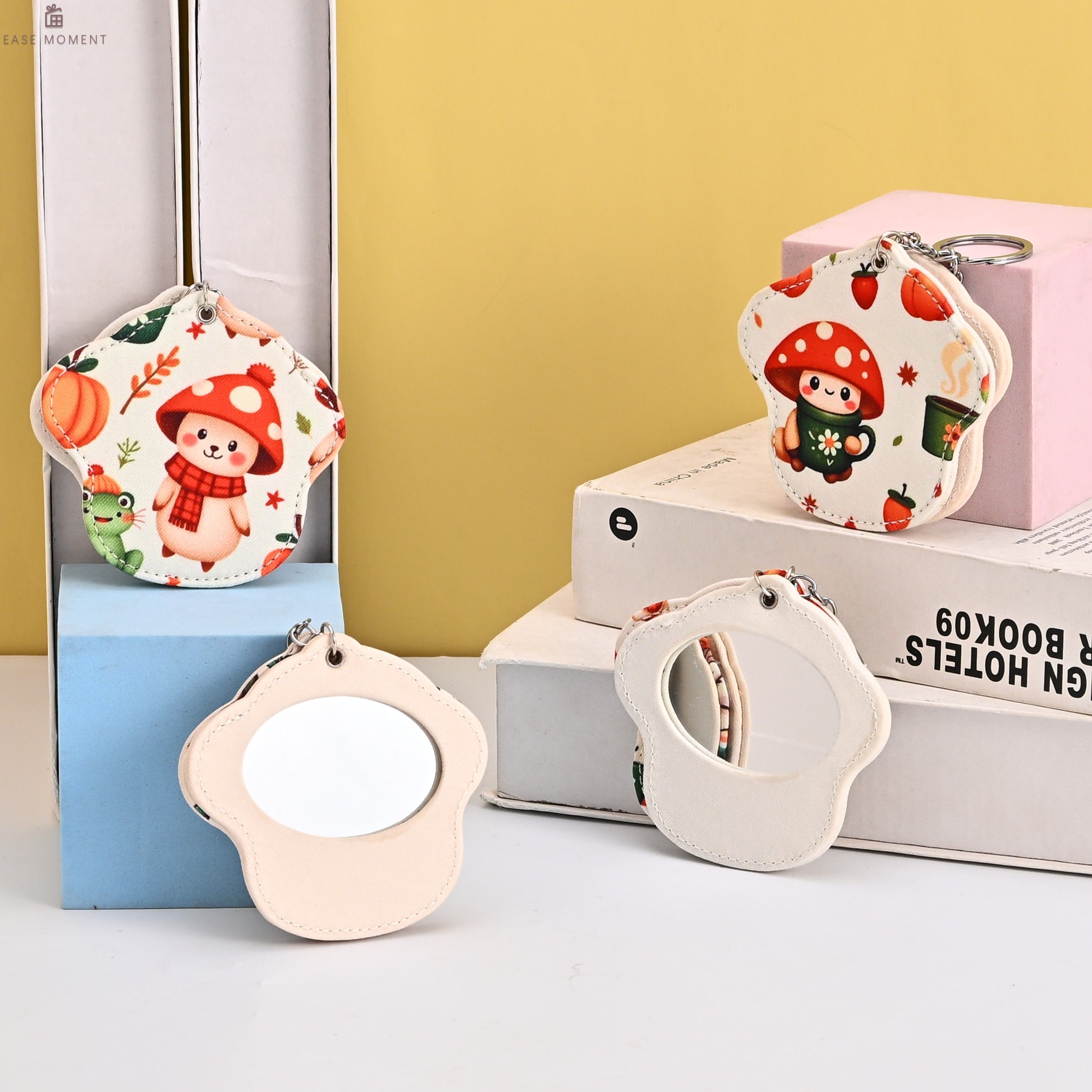 Fashion Creative Bag Charm Mirror