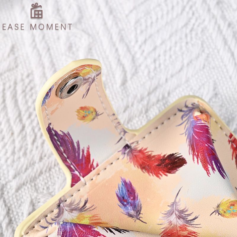 Earphone Bag/Lipstick Bag with Small Mirror