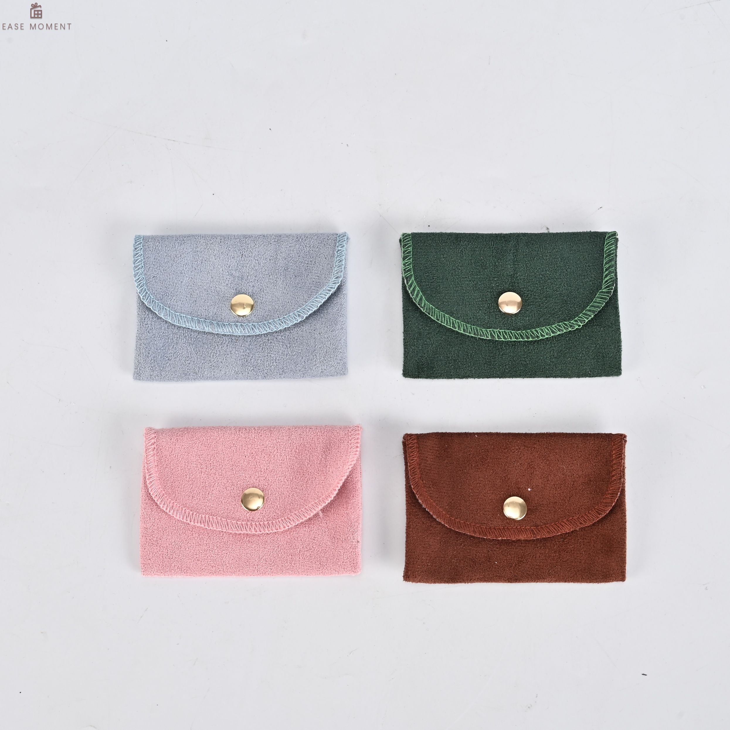 Custom Mini Suede Pouch - Wholesale Coin Purse