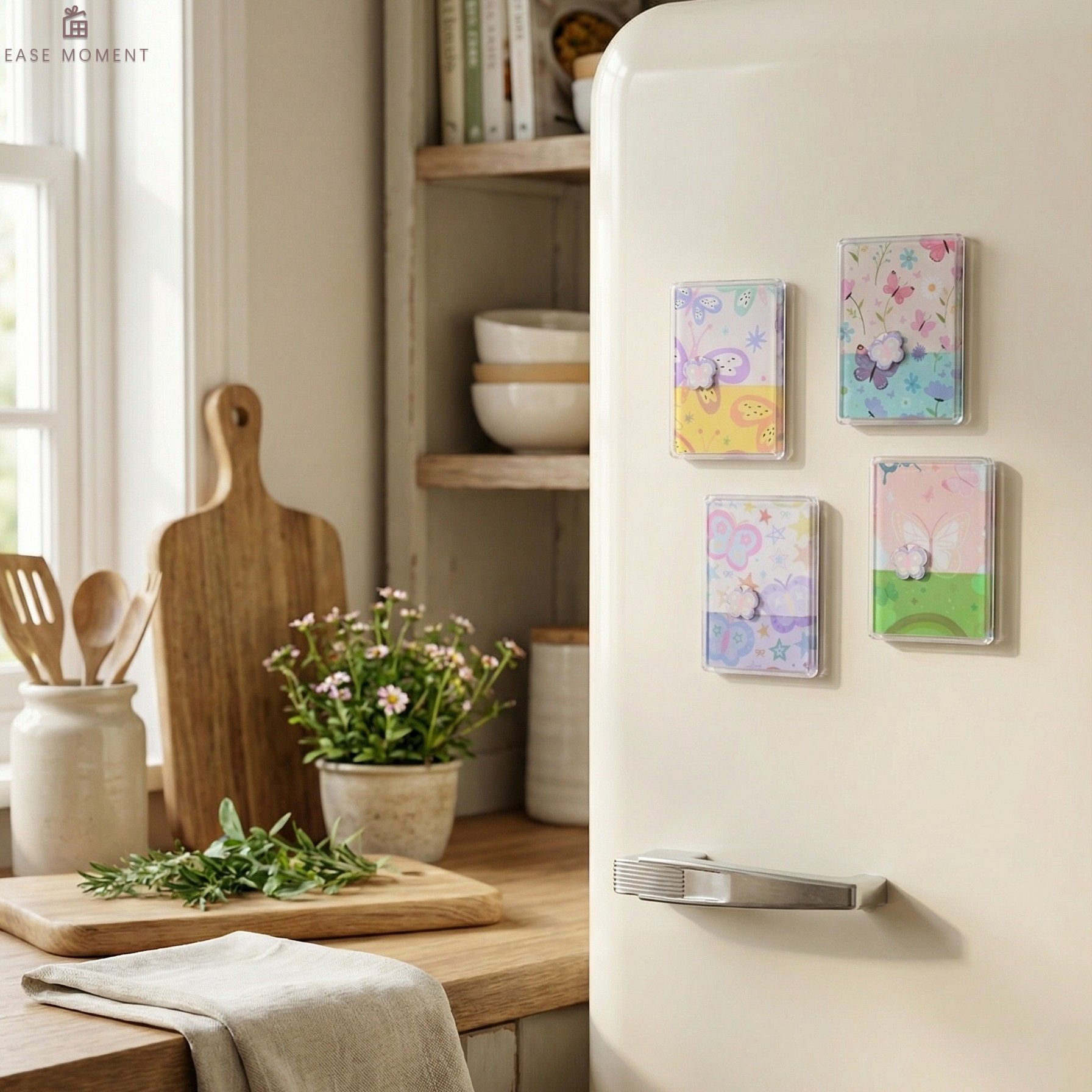 Rectangular Floating Fridge Magnet