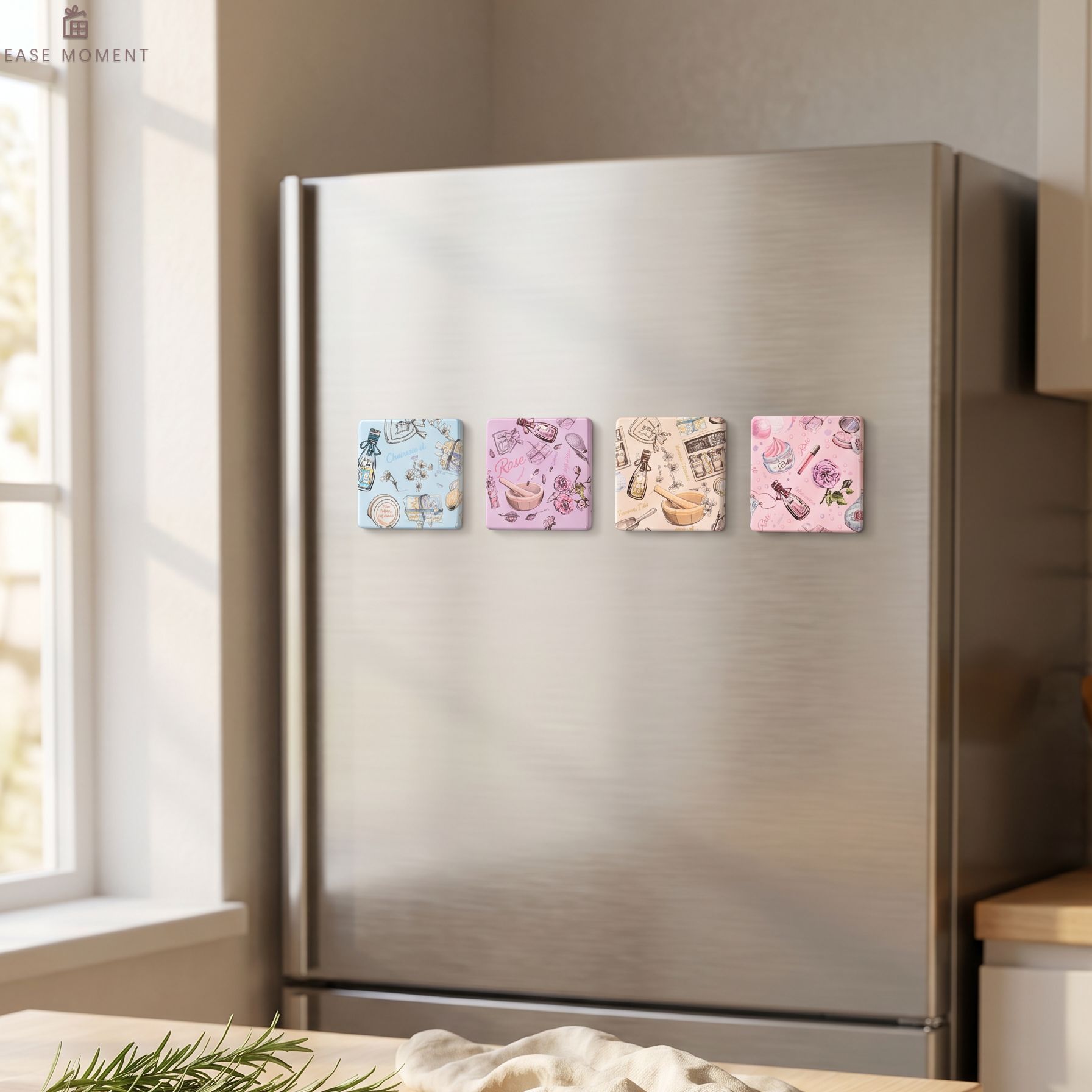 Square PU Decorative Magnet
