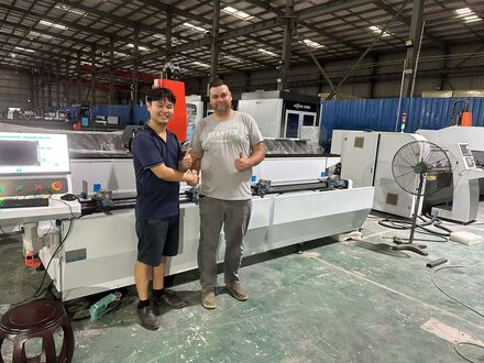 Aluminum Profile Processing Equipment Exported to Russia, Customer Satisfaction Praised