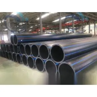 The raw material of HDPE pipe mainly comes from polyethylene in Sinopec, which is non-toxic, odorless and non-corrosive.