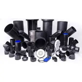 HDPE pipes are widely used in municipal and drainage projects. Pipe fittings are also essential.