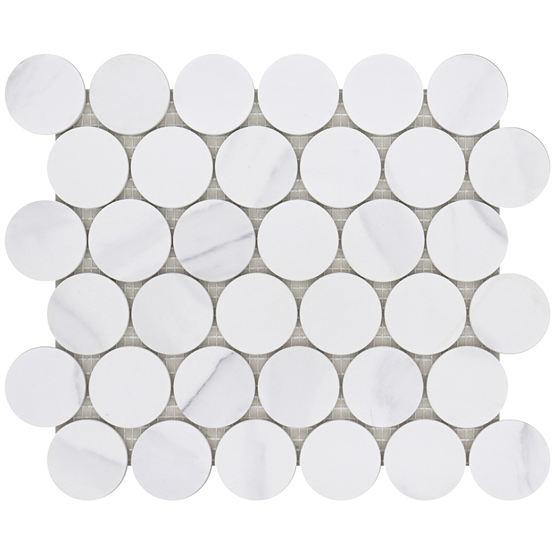 Recycle Glass, Glass Mosaic, Circle Mosaic, Wall Tile, Floor Tile