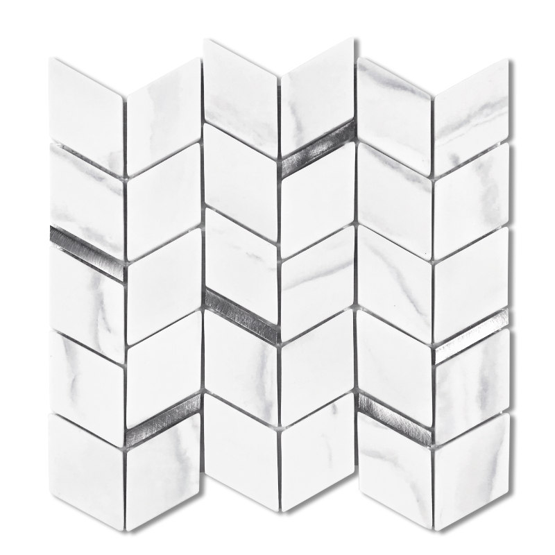 Recycle Glass, Glass Mosaic, Diamond Shape Mosaic, Wall Tile, Floor Tile
