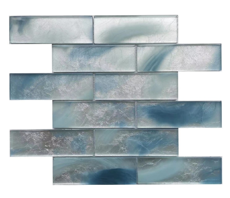 Gold foil mosaic, Glass Mosaic, Wall Tile, Floor Tile