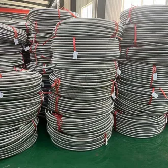Série de tuyaux métalliques flexibles-Onde en spirale