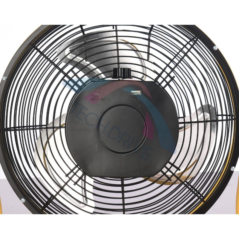14 Inch DC Motor Battery Floor Fan