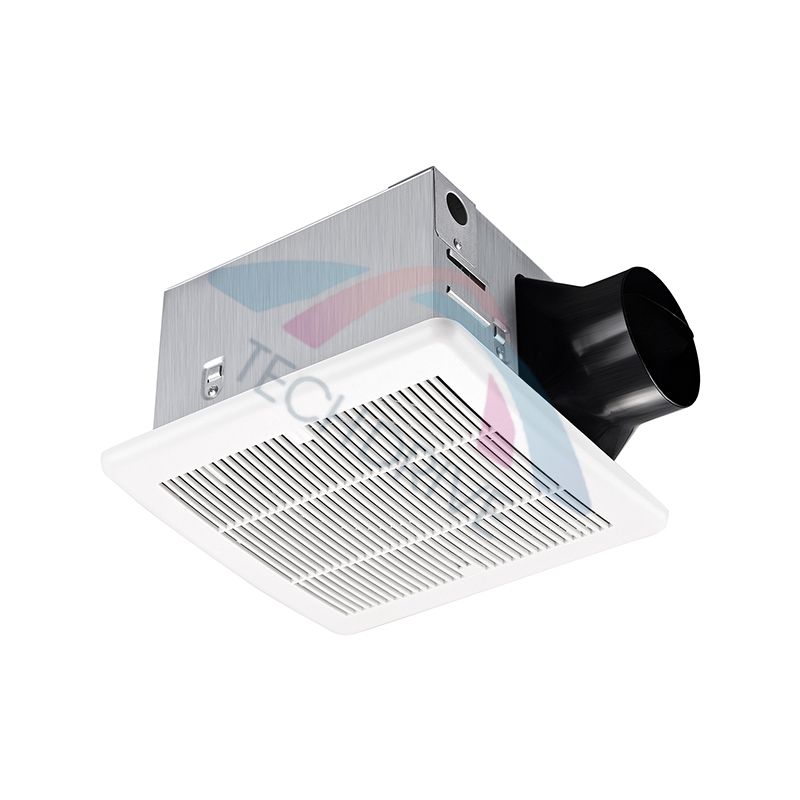 TD-BF-10 / TD-BF-10-H Super Quiet 110CFM 1.5Sones Kipas Bilik Mandi (dengan pilihan Sensor Kelembapan)