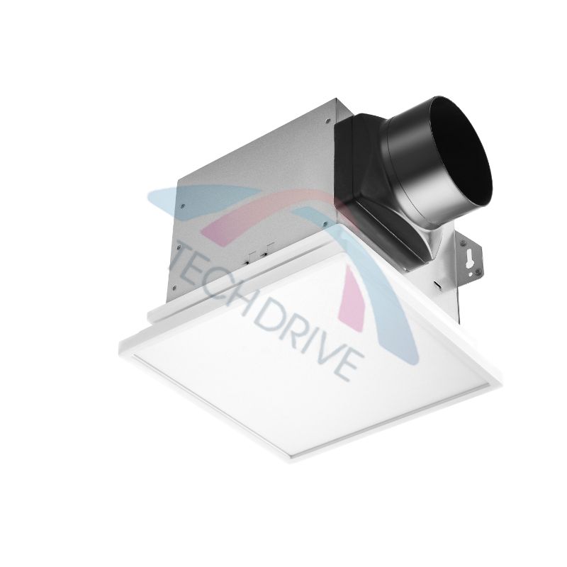 Super Quiet 80CFM 1.5Sones Bathroom Fan with LED light