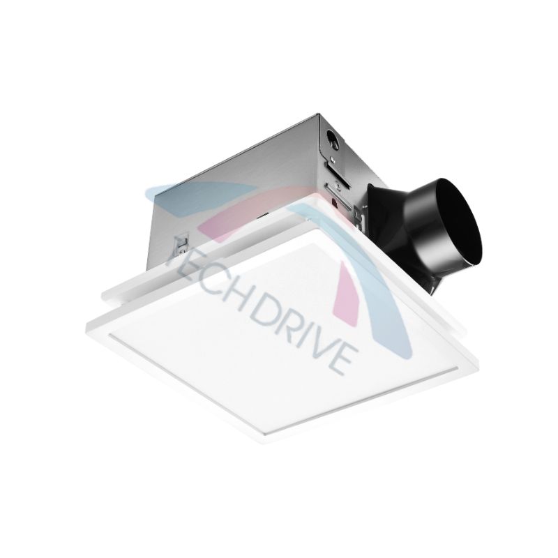 Super Quiet 110CFM 1.5Sones Bathroom Fan with LED light
