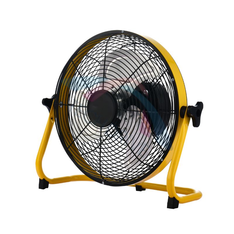 14 Inch DC Motor Battery Floor Fan