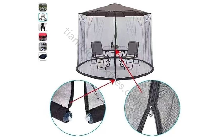 Tessuto a maglia fine per tenda da esterno