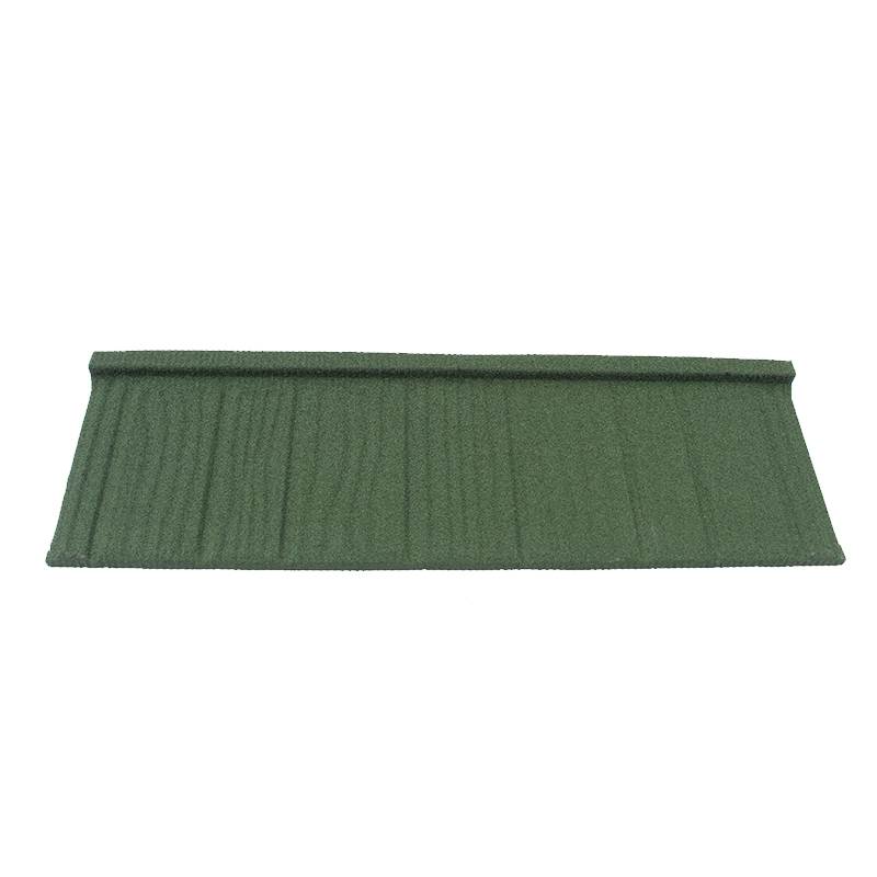 Telha metálica revestida com pedra Shake Tile