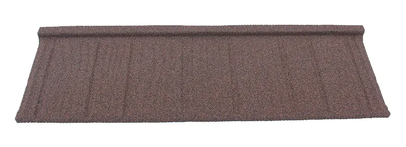 Telha metálica revestida com pedra Shake Tile