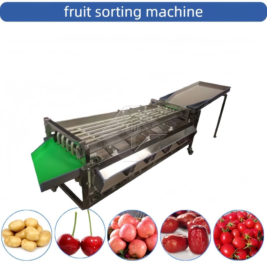 Automatic Sorting Vegetable Machine Commercial Automatic Sorting Grading Machine, Cherry Tomato Garlic ...