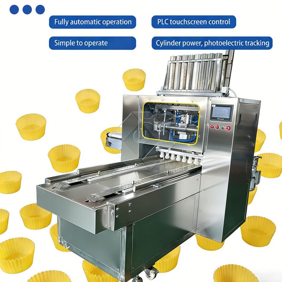 An automatic cake forming machine