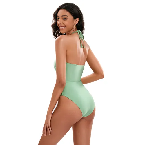 Virginia Halterneck One Piece Swimsuit
