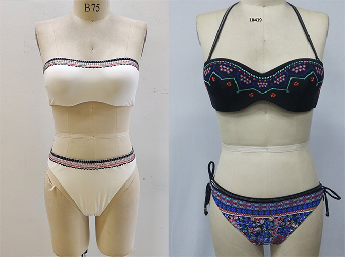 Can you embroider on swimwear?