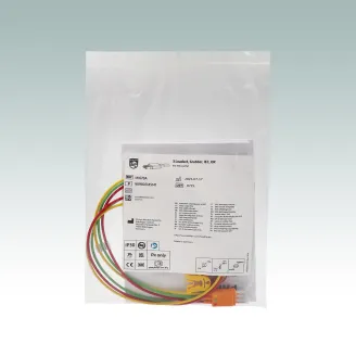 Cable Philips original de 3 derivaciones IEC ECG Leadwire M1678A