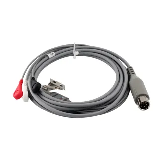 Zoll original 8000-0025 3 derivaciones AHA encaja el cable del paciente ECG