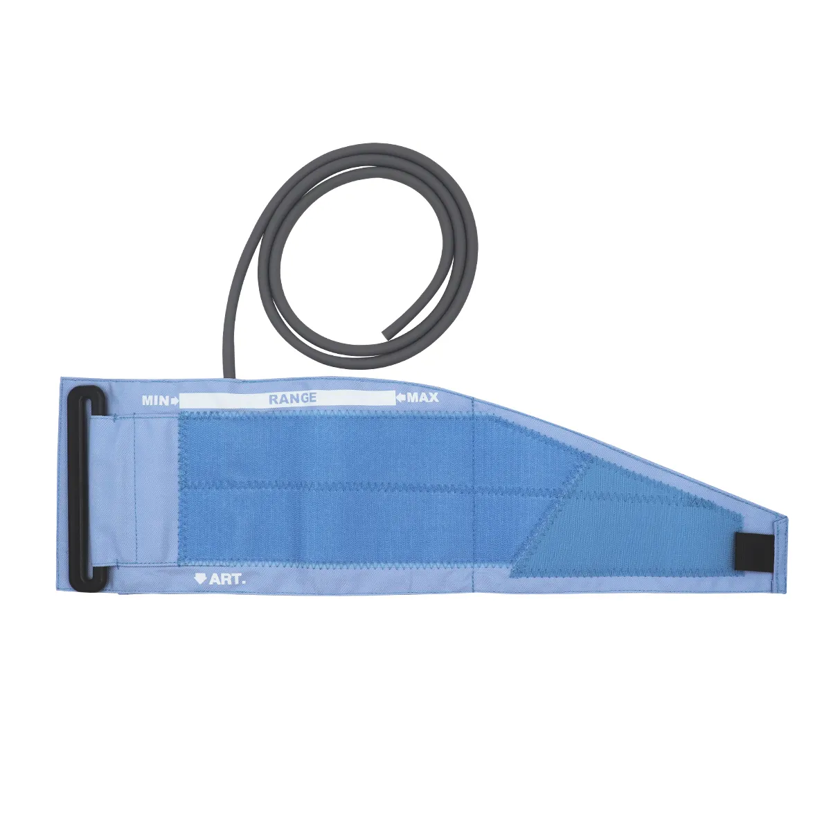 Manguito de presión arterial ambulatoria producido en fábrica de color azul claro