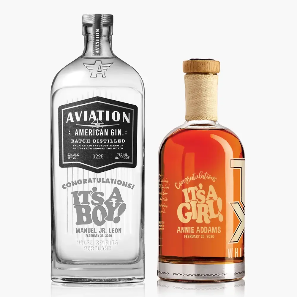 The Glass Bottle Coating Process for vodka,whisky,gin bottle