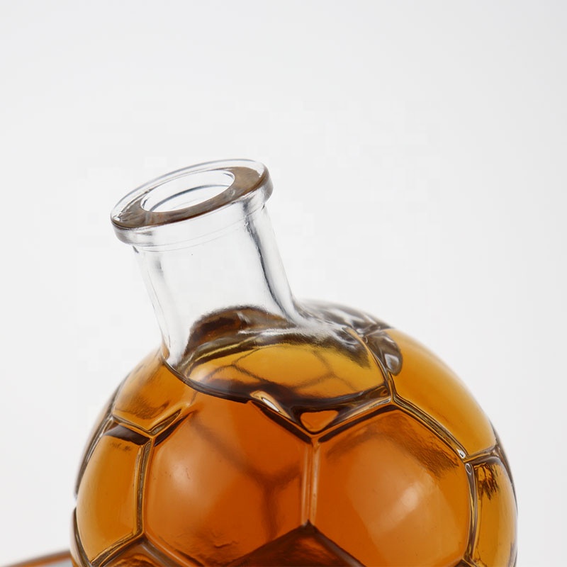 NC190 250ml 420g foodball shape round glass bottle