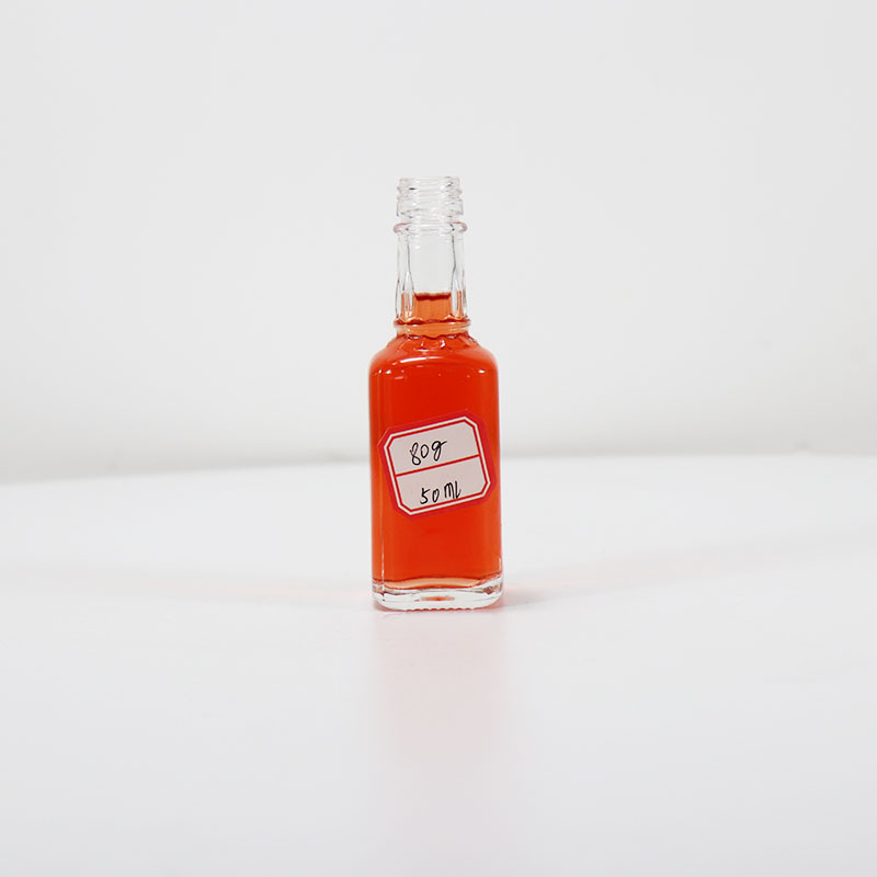 NC103 50ml Mini Glass Liquor Bottle