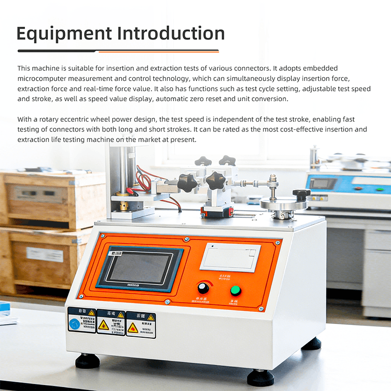 Unplug Grinding Machine Connector Durability Test Machine Automatic Plug/Unplug Cycle Tester