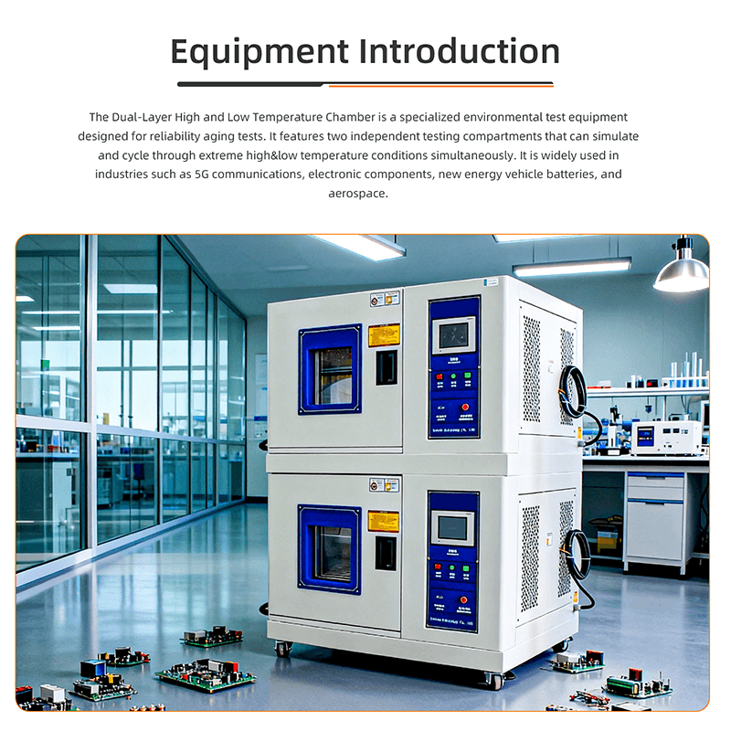 High-Precision Dual-Layer High and Low Temperature Test Chamber