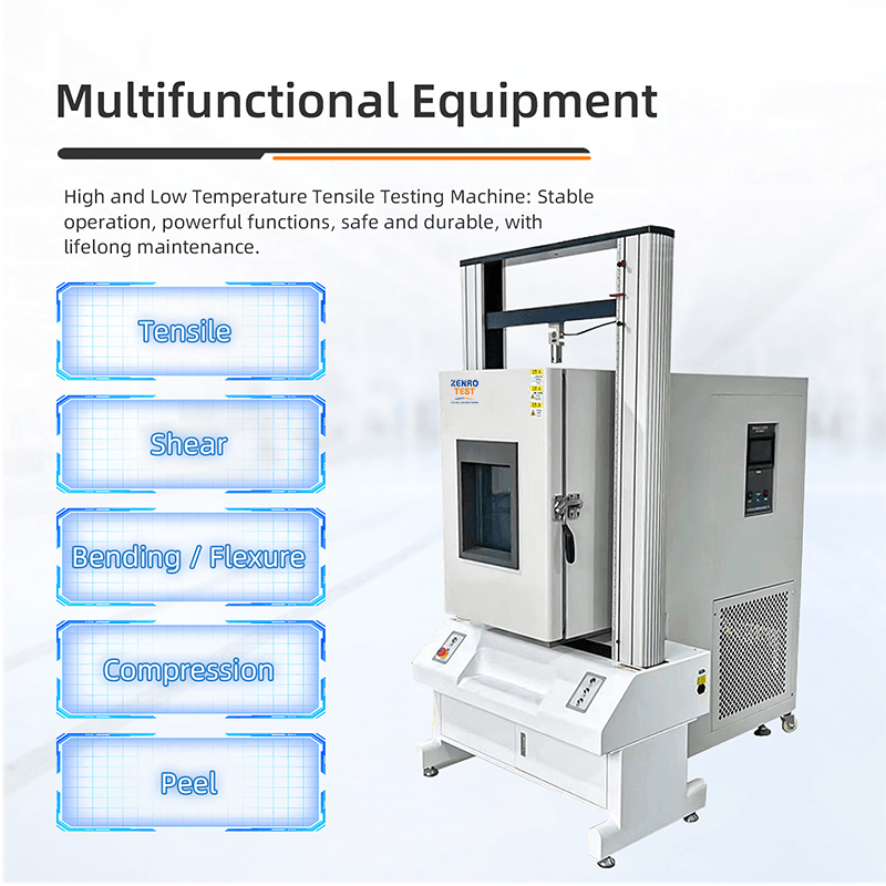 High-Low Temperature Tensile Testing Machine | Material Mechanical ...