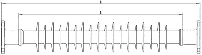 10kV Polymer Line Post Insulator