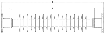 36kV Polymer Station Post Insulator