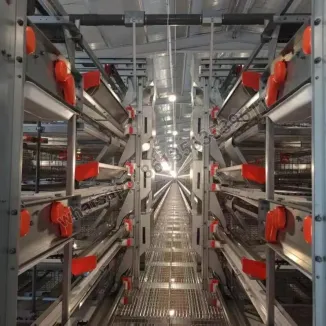 Vollautomatischer Hühnerkäfig vom Typ H