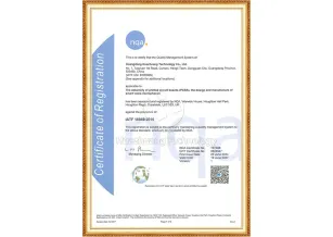 IATF 16949 Quảng Đông Huazhuang (Nhà máy Đào Viên)